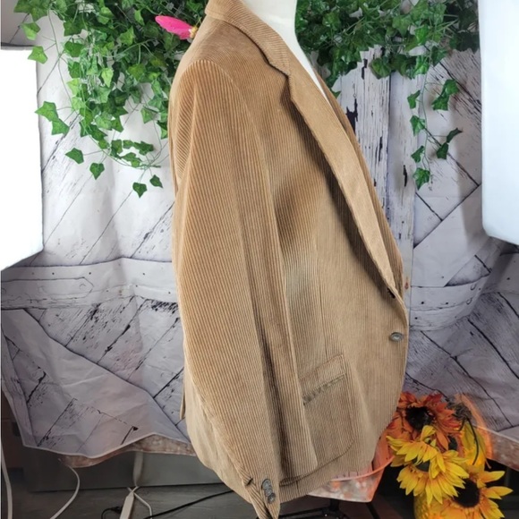 GLENEAGLES Union Made Vintage Cotton Corduroy Blazer - Picture 9 of 10